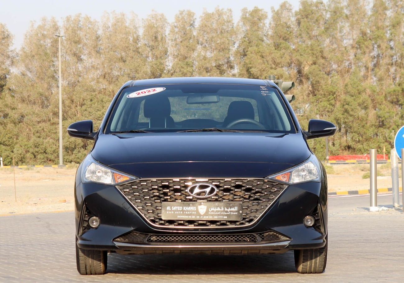 Hyundai Accent Base 1.6L (138 HP) Hyundai Accent 2022 GCC 1.6 L accident-free, in excellent condition, 658 P.M