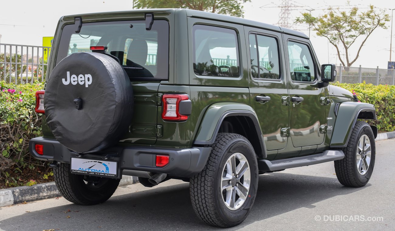 Jeep Wrangler Unlimited Sahara V6 , GCC , 2022 , 0Km , With 3 Yrs or 60K Km WNTY @Official Dealer