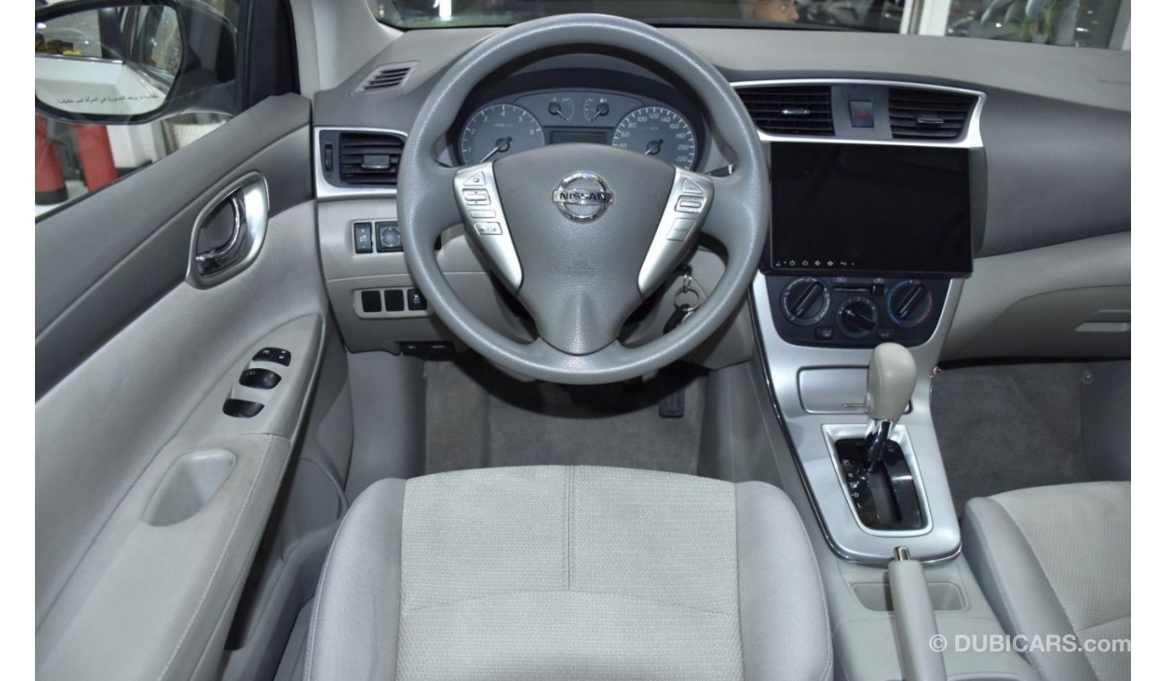 Nissan Sentra EXCELLENT DEAL for our Nissan Sentra 1.8 S ( 2019 Model ) in White Color GCC Specs