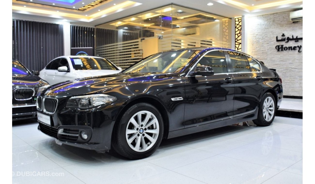 BMW 520i EXCELLENT DEAL for our BMW 520i ( 2016 Model! ) in Black Color! GCC Specs