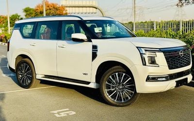 Nissan Patrol 3.5TT PLATINUM LE 2026 WHITE INSIDE TAN WITH | ADAPTIVE AIR SUSPENSION |  HYDRAULICS| 360 CAMERA | 2