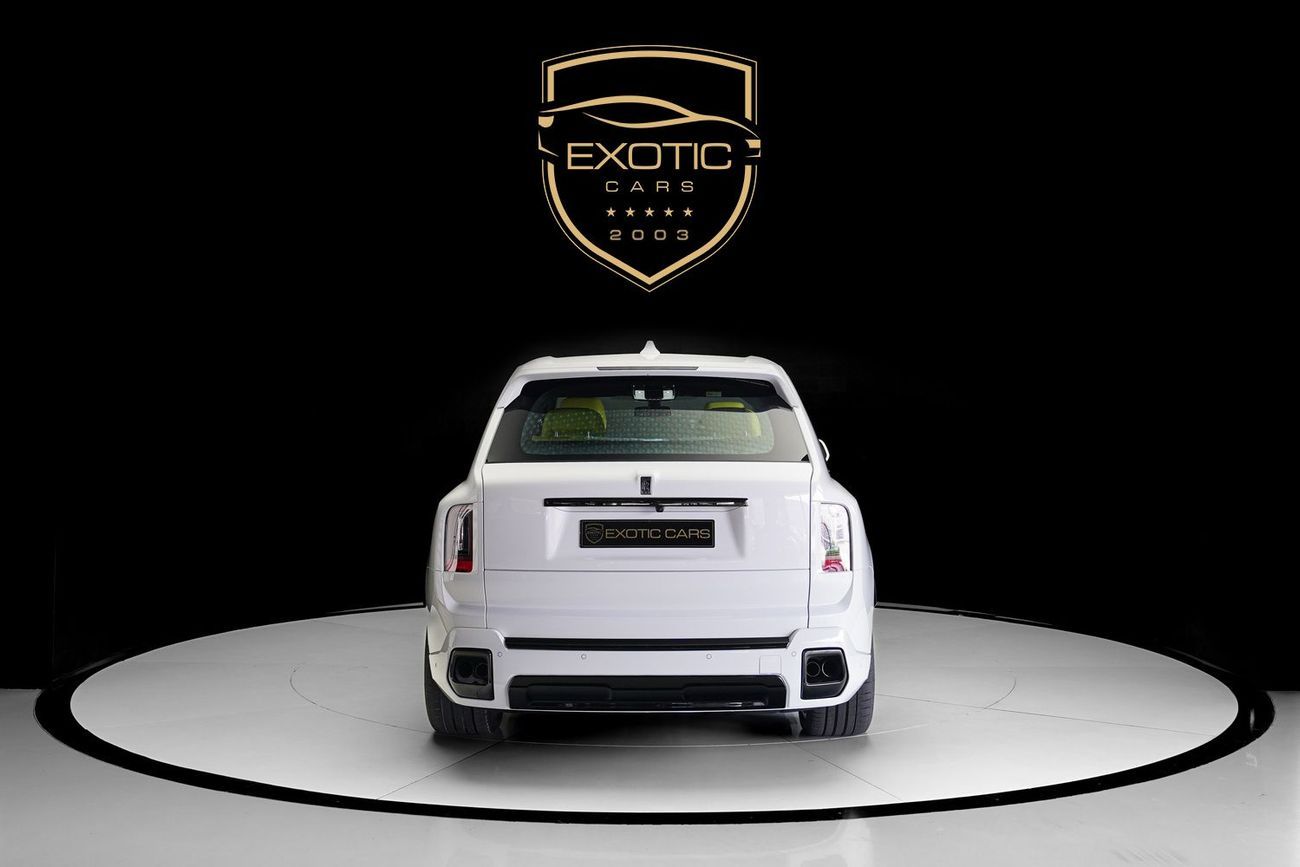 Rolls-Royce Cullinan BLACK BADGE DUALITY SEATS