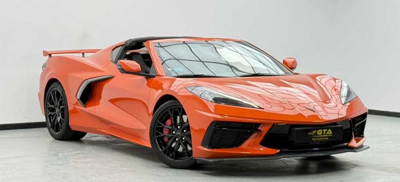 شيفروليه كورفت 2LT 6.2L (495 HP) Convertible 2025 Chevrolet Corvette Stingray ,Agency Warranty+Service Contract+Ser