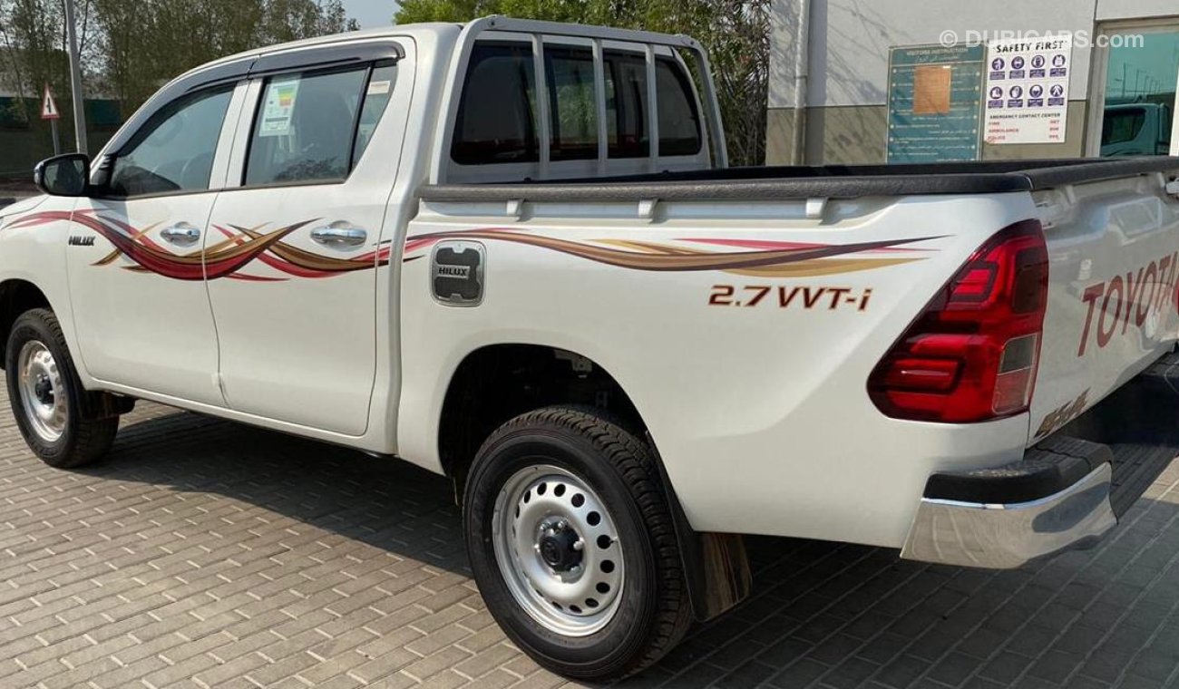 تويوتا هيلوكس DC 2.7L 4x4 6AT 2021 Limited stock available in colors