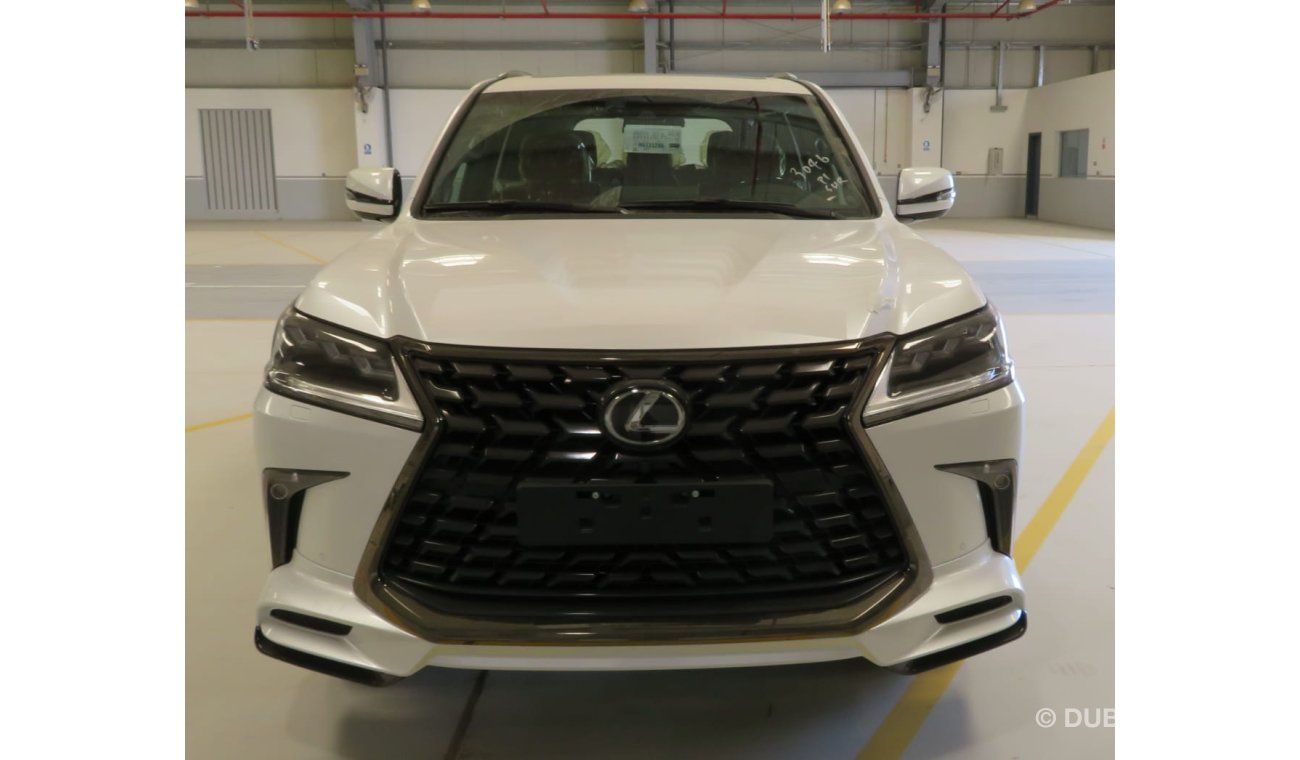 Lexus LX570 5.7 BLACKEDITION KURO G.C.C MODEL 2021 ( WARRANTY & SERVICES )