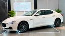 Maserati Ghibli S BEST WHITE S Q4 V6 || TOP RANGE || GCC || RED INTERIOR || CONDITION