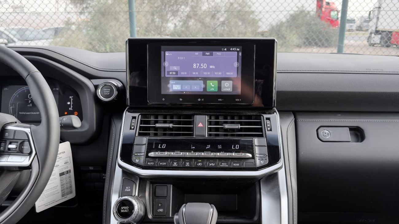 تويوتا لاند كروزر 2026 Toyota Land Cruiser GXR 4.0L AT Petrol With Radar (Black-Black)