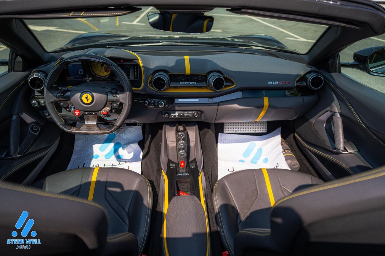 Ferrari 812 GTS GTS | 6.5L V12 Engine | GCC Specs | Warranty & Service Package Included