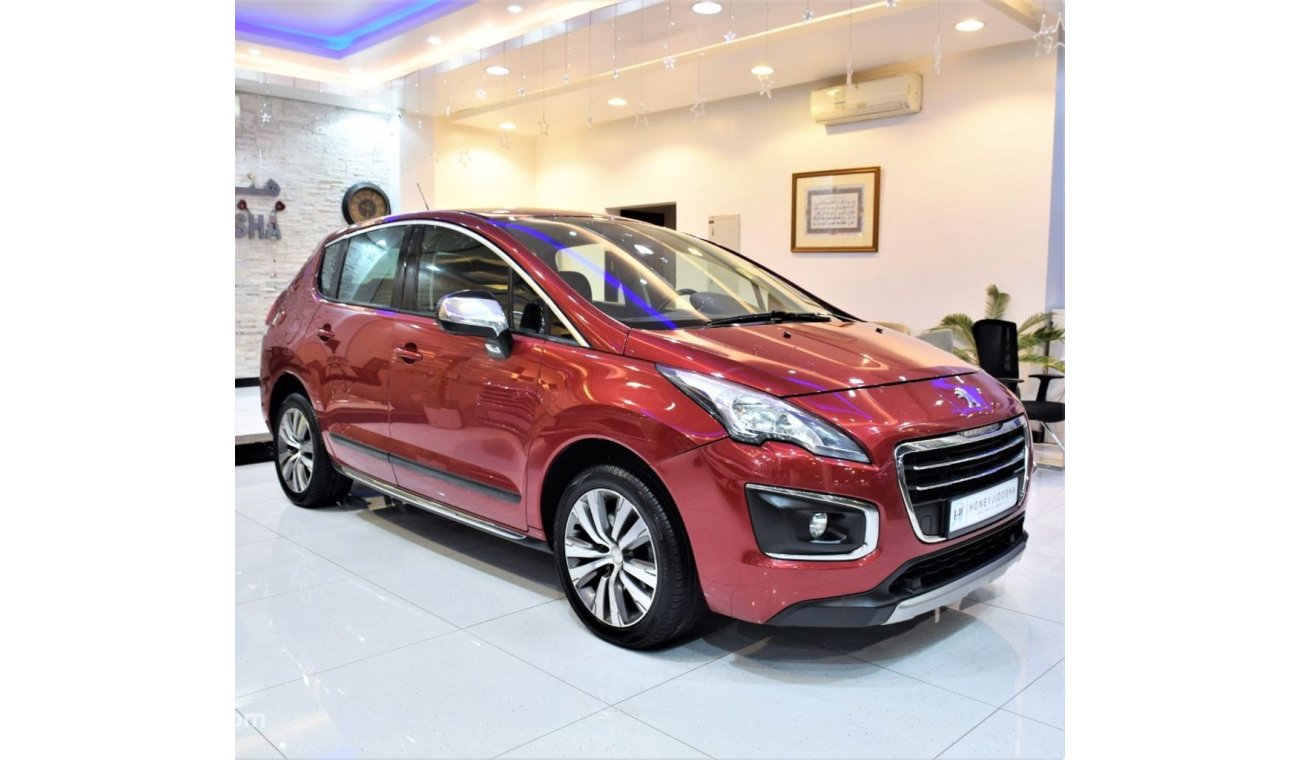 Peugeot 3008 EXCELLENT DEAL for this Peugeot 3008 2015 Model!! in Red Color! GCC Specs