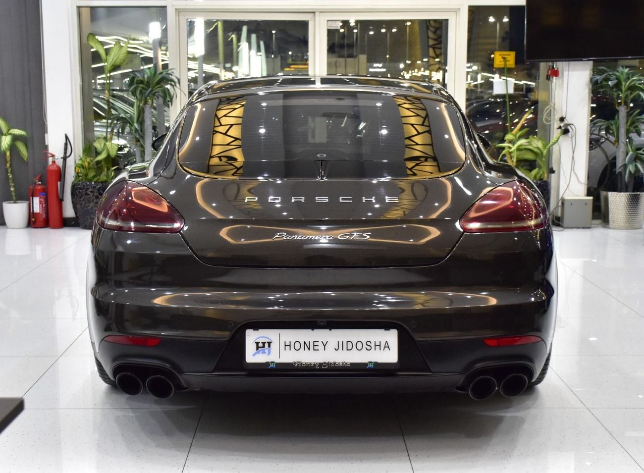 بورش باناميرا EXCELLENT DEAL for our Porsche Panamera GTS ( 2014 Model ) in Brown Color GCC Specs