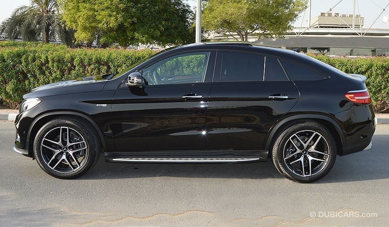 Mercedes-Benz GLE 43 AMG 2019, 3.0L V6 GCC, 0km with 2 Years Unlimited Mileage Warranty # With Sunroof
