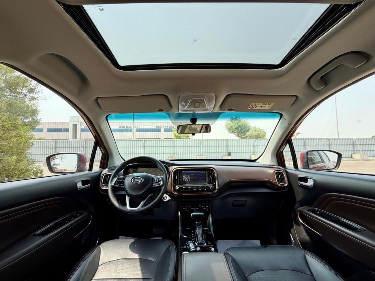 GAC GS3 1.5 TURBO 430/- Monthly l GCC I Sunroof, Full Option l Accident Free