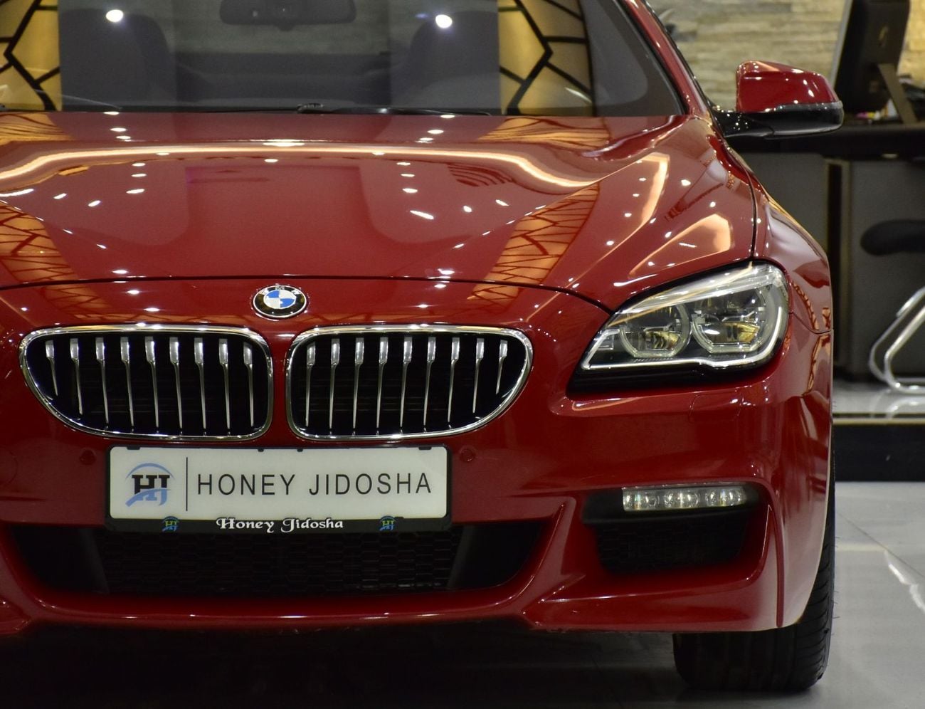 بي أم دبليو 640i EXCELLENT DEAL for our BMW 640i GranCoupe M-Kit ( 2016 Model ) in Red Color GCC Specs