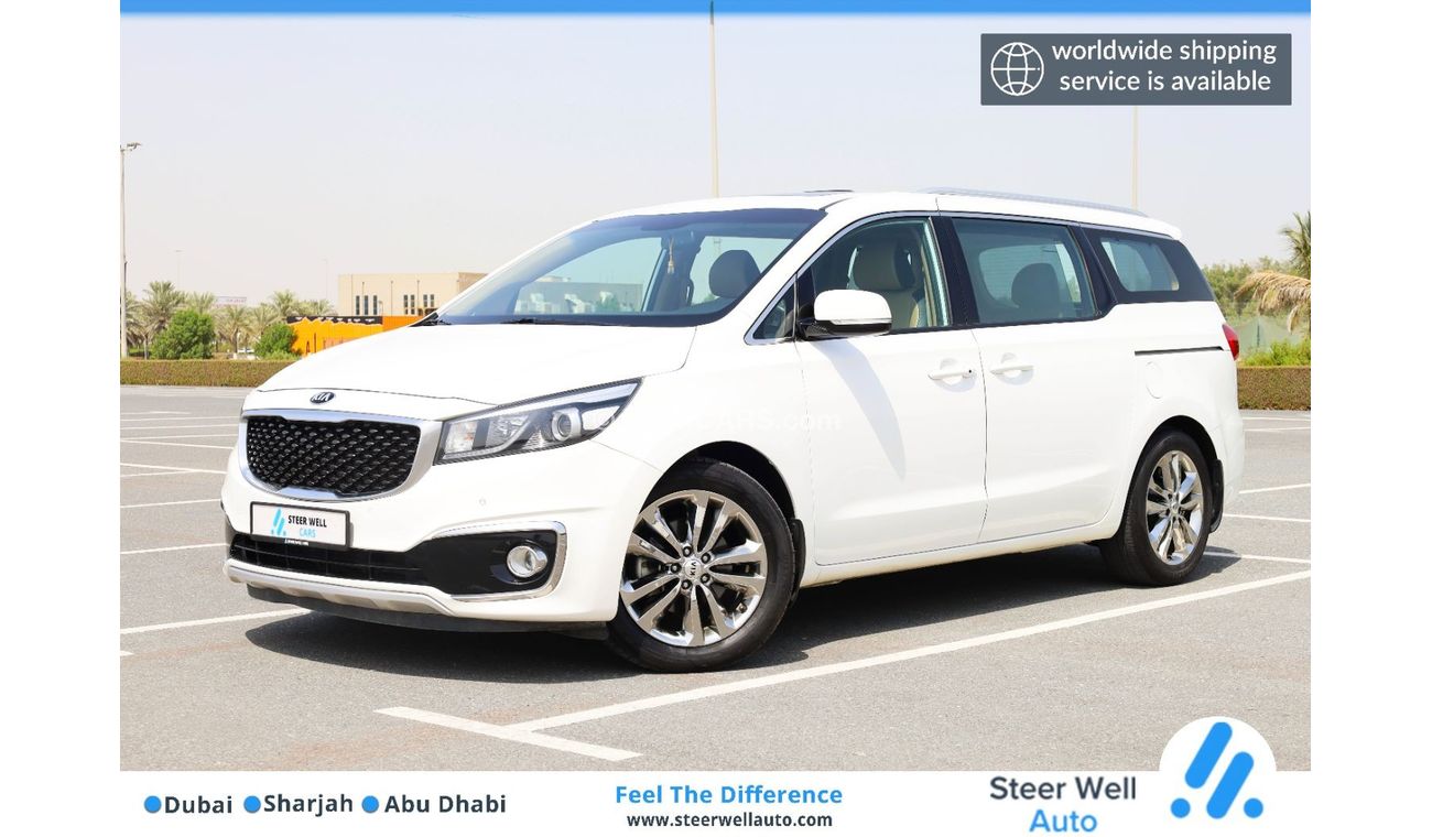 Kia Carnival LX | Grand Carnival | Full Option | 8 Seater | 6 CYL | Excellent Condition | GCC Specs