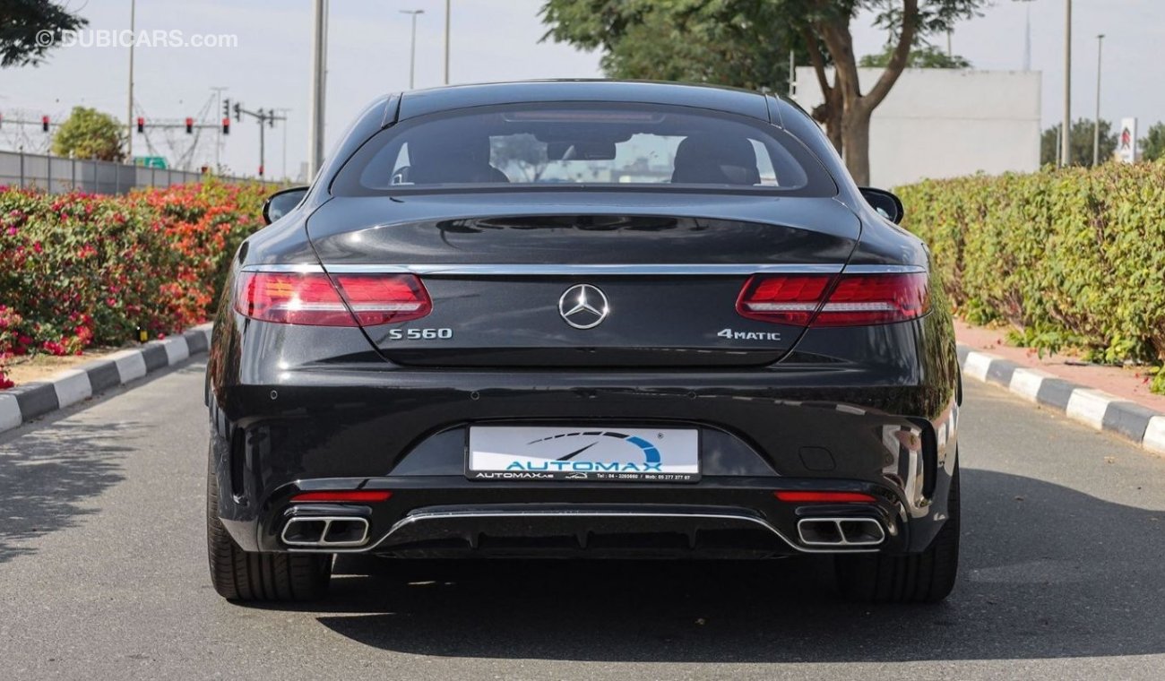 Mercedes-Benz S 560 Coupe 4MATIC V8 4.0L , 2019 , 0Km , (ONLY FOR EXPORT)