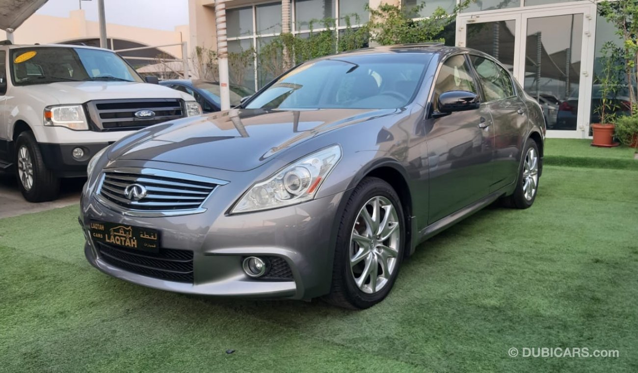 إنفينيتي G37 انفينيتى G37 S وارد  اليابان بحالة ممتازة لاتحتاج لمصاريف رقم واحد جلد فتحه جناح خشب حساسات