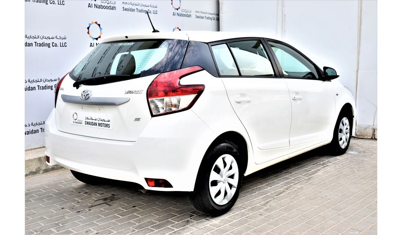 Toyota Yaris 1.3L SE HATCHBACK 2017 GCC DEALER WARRANTY