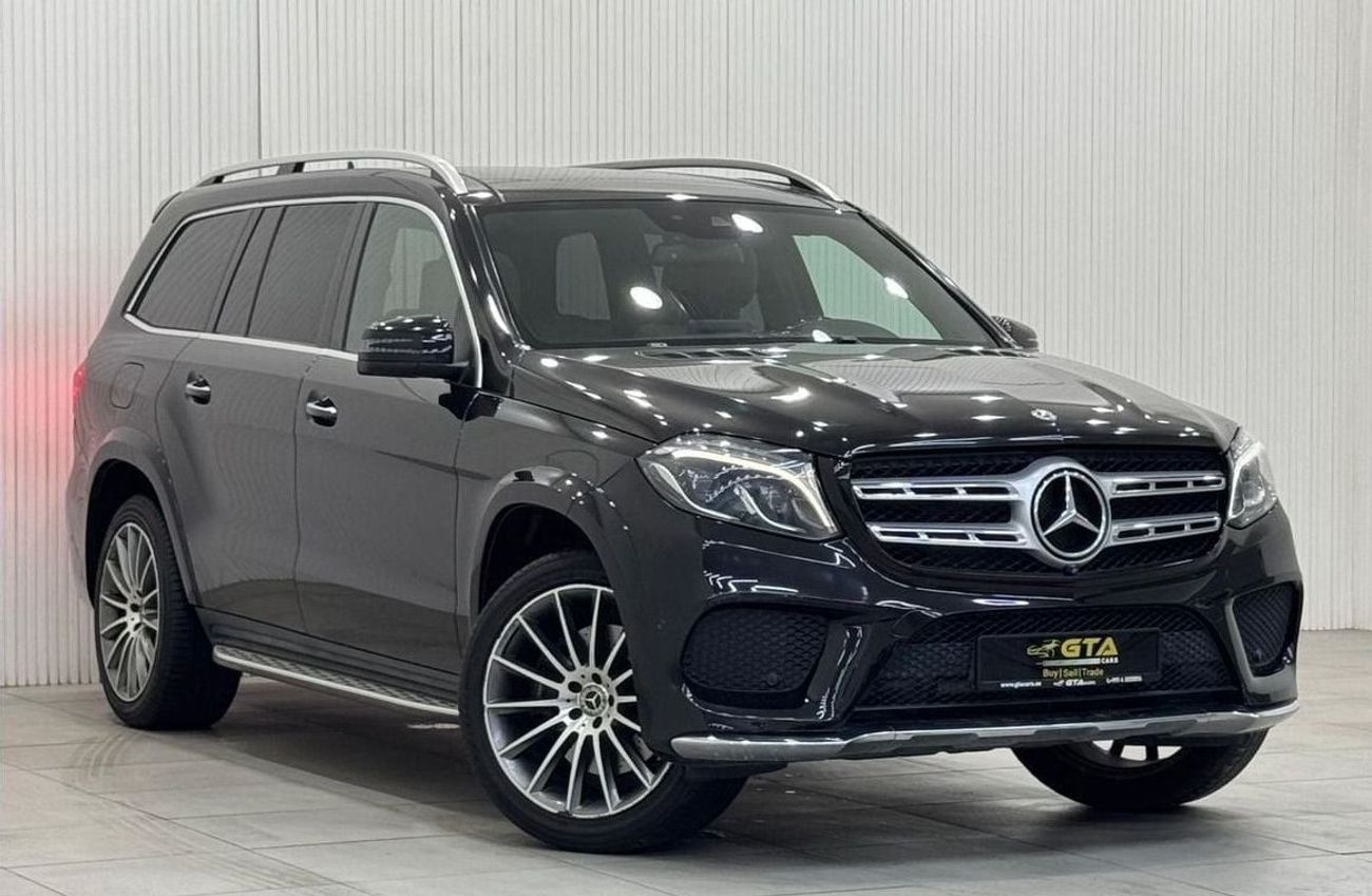 مرسيدس بنز GLS 500 Std 4.7L 2017 Mercedes Benz GLS500 AMG 4MACTIC, Feb 2026 Warranty, Full Options, 7 Seater, GCC
