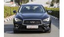 Infiniti Q50 1060 AED/MONTHLY - 1 YEAR WARRANTY COVERS MOST CRITICAL PARTS