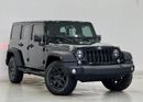 جيب رانجلر انليميتيد ويليز ويلير 2017 Jeep Wrangler Unlimited Willys, Warranty, Service History, GCC