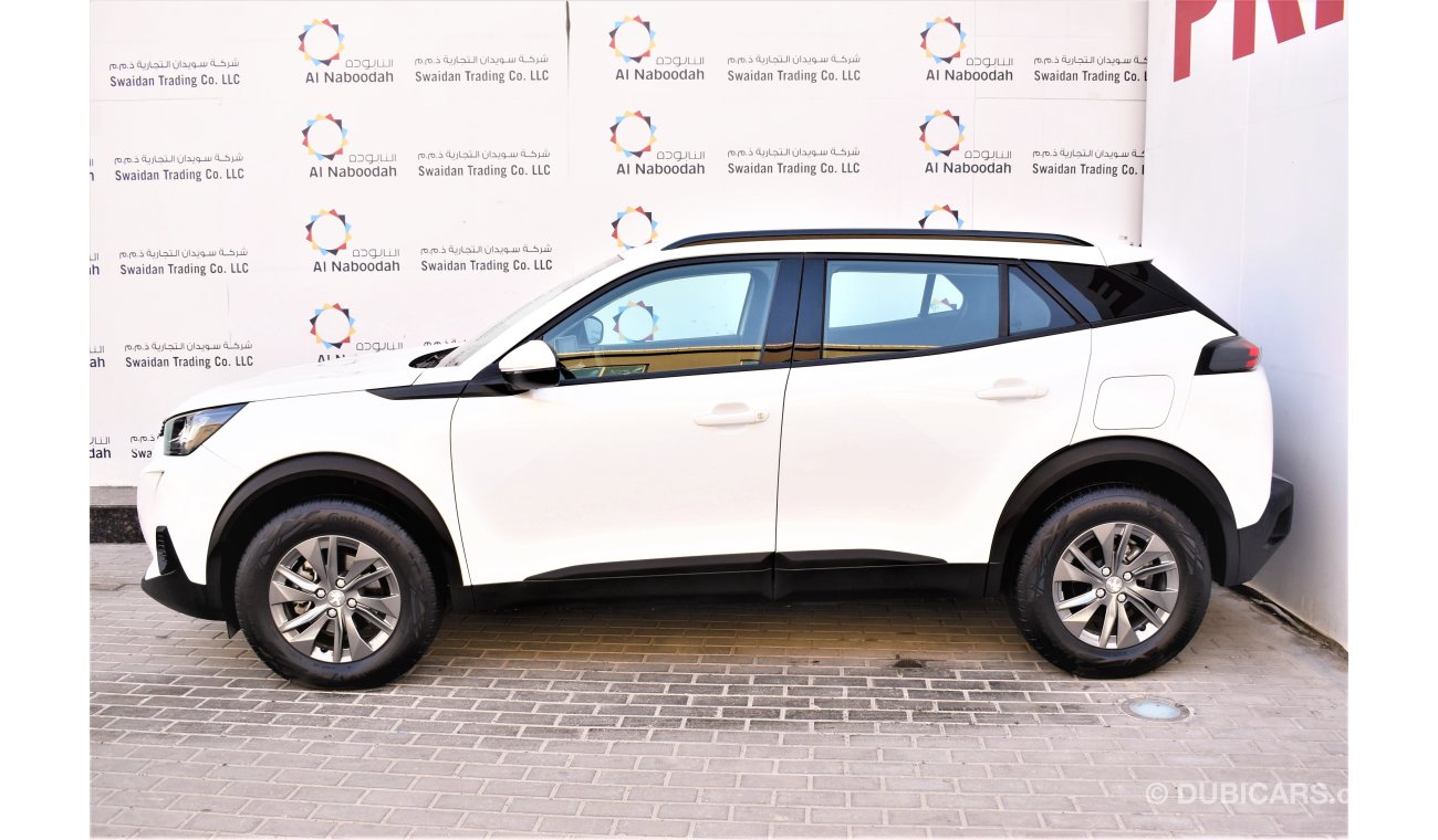 Peugeot 2008 AED 1566 PM | 1.6L ACTIVE GCC AGENCY WARRANTY