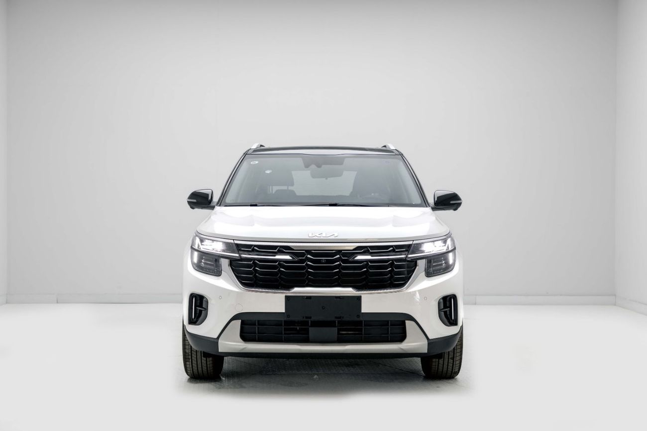 Kia Seltos Premium 1.5L - White & Black Inside Black | Export Only