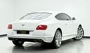 Bentley Continental GT 2015 Bentley Continental GT Speed W12, Service History, Excellent Condition, GCC