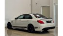 Mercedes-Benz C 63 AMG 2016 Mercedes-Benz C63 S, Full Mercedes History, Warranty, Low Kms, GCC