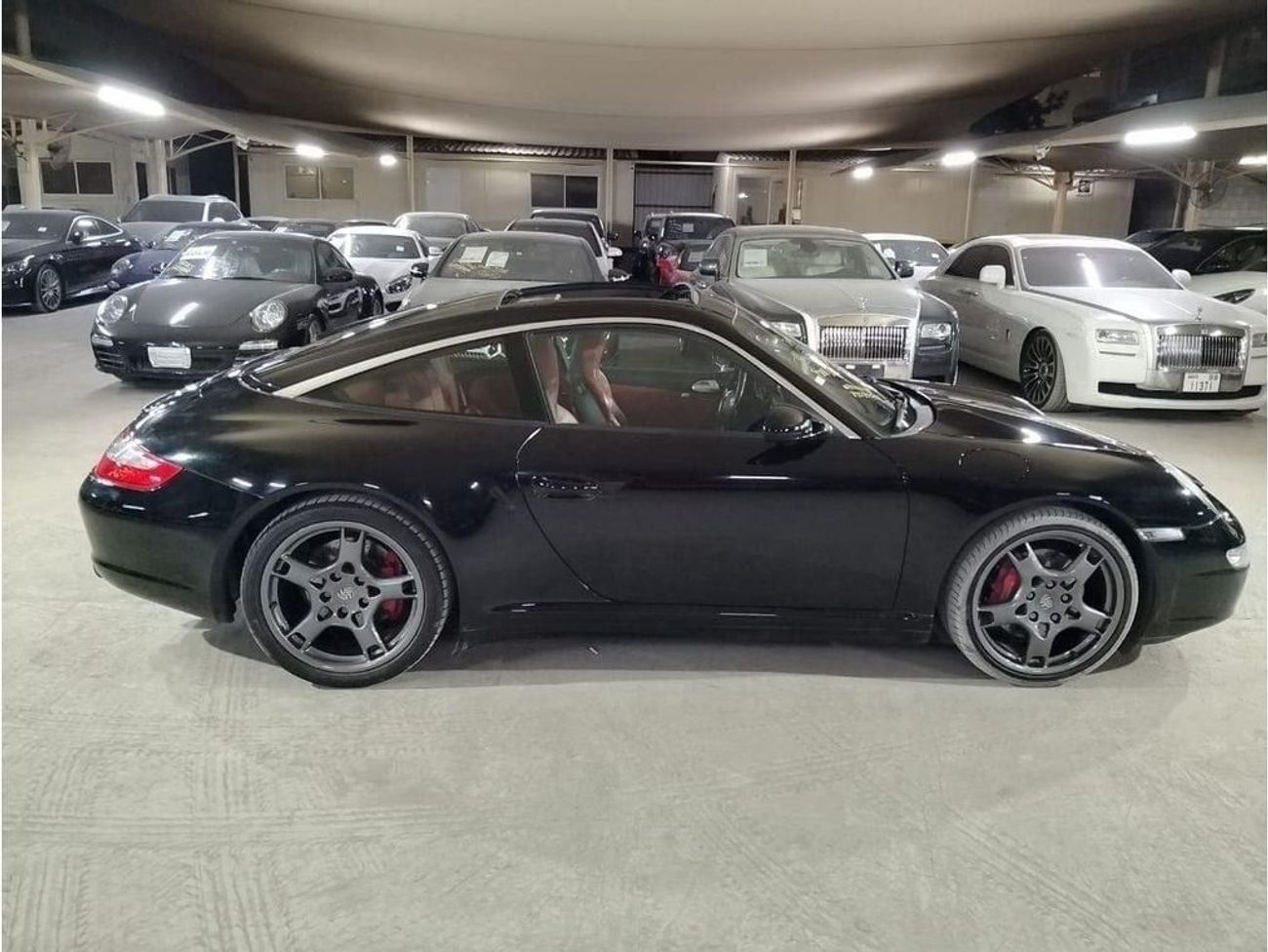 بورش 911 TARGA 4S 2007 3.8L, WITH SPORTS CHRONO PACKAGE, CARBON INTERIOR PACKAGE AND MORE..