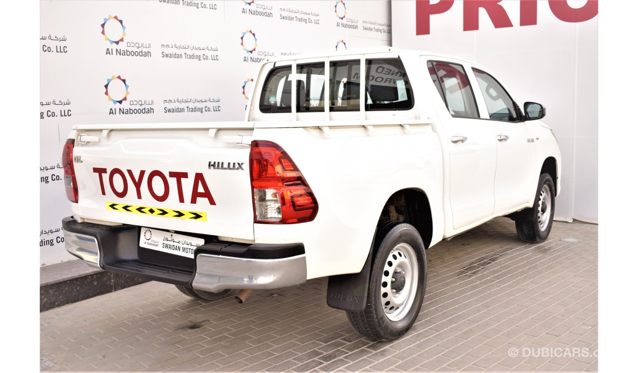 Toyota Hilux 2.7L GL AT 4WD DOUBLE CABIN PICKUP 2017 GCC