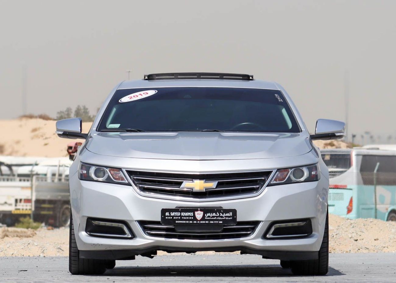 Chevrolet Impala Chevrolet impala 2019 original paint full option, GCC accident-free, in excellent condition, 1198 p.