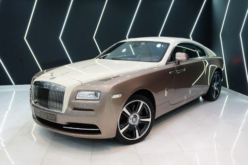 رولز رويس واريث STD 2016 Rolls-Royce Wraith, Upper Two-Tone, Starlight Roof, GCC Spec!!