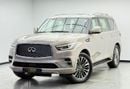 Infiniti QX80 Sensory 8 5.6L 2020 Infiniti QX80 Sensory, Warranty, Full Service History, Excellent Condition, GCC