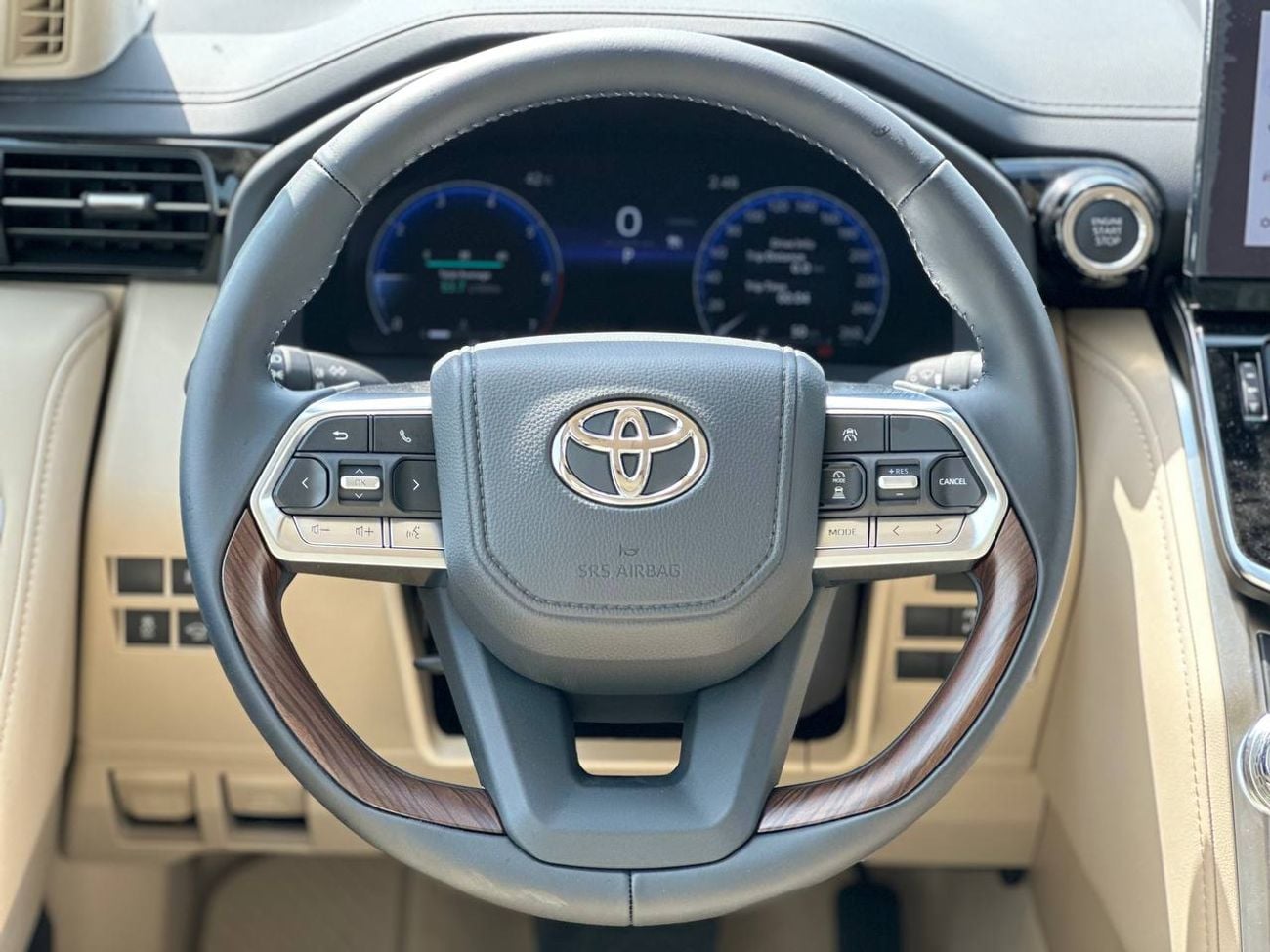 تويوتا لاند كروزر VXR 4.0 لتر PTR أوتوماتيك // 2026 // كاملة المواصفات مع رادار، كاميرا 360 درجة، ذاكرة، مقاعد مدفأة و