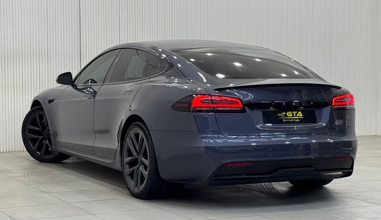 تسلا Model S Plaid 2023 Tesla Model S Plaid, 2027 Tesla Warranty, 2031 Battery + Drive Unit Warranty, Very Low Km
