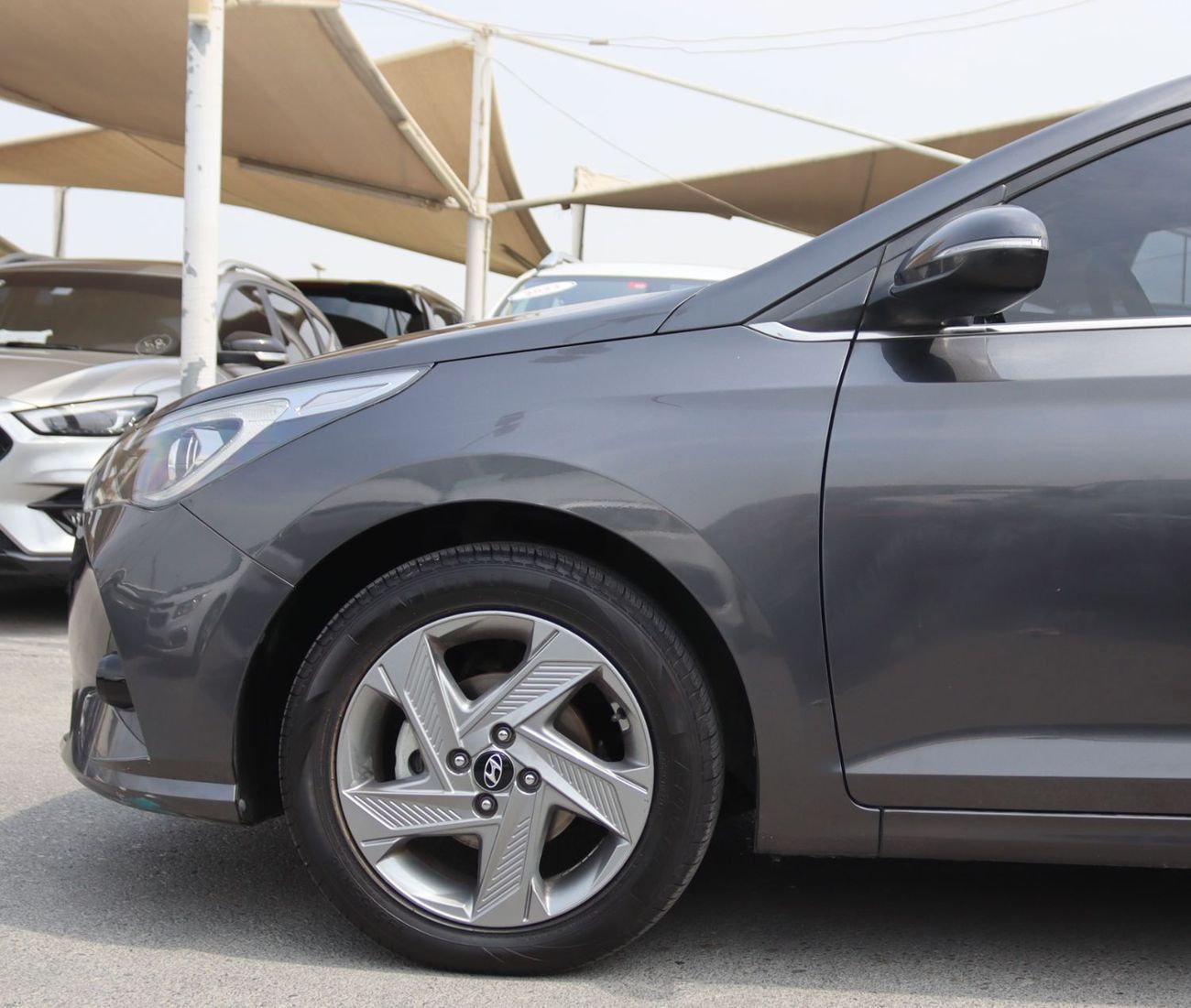 Hyundai Accent GLS 1.6L (138 HP) Sedan Hyundai Accent GCC 2022- in excellent condition with a1.6L engine, mileage 8