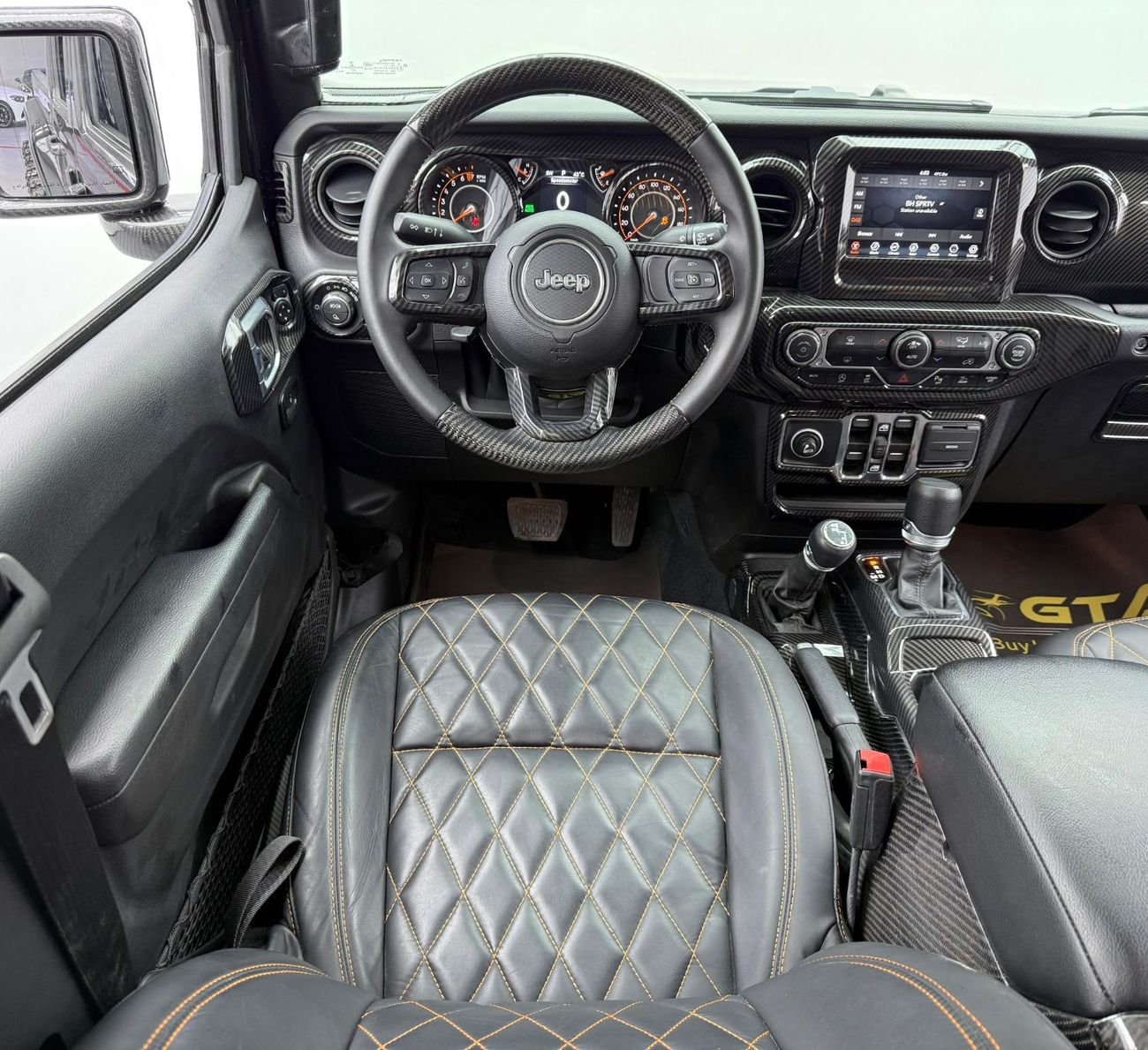 جيب جلادياتور Rubicon 3.6L 2022 Jeep Gladiator, 1 Year Warranty, Excellent Condition, Black Mountain, 6X6, GCC