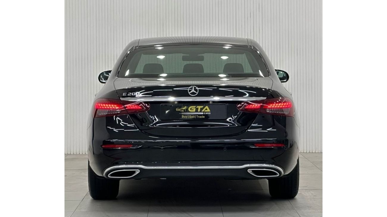 Mercedes-Benz E200 2023 Mercedes E 200, June 2025 EMC Warranty, Full Agency Service History, GCC