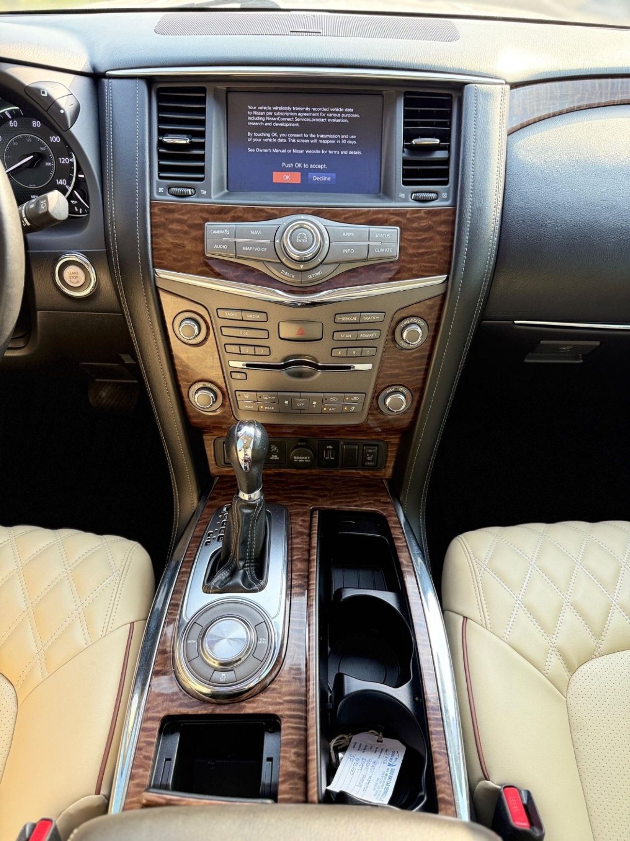 نيسان أرمادا Sl Full option 360 camera