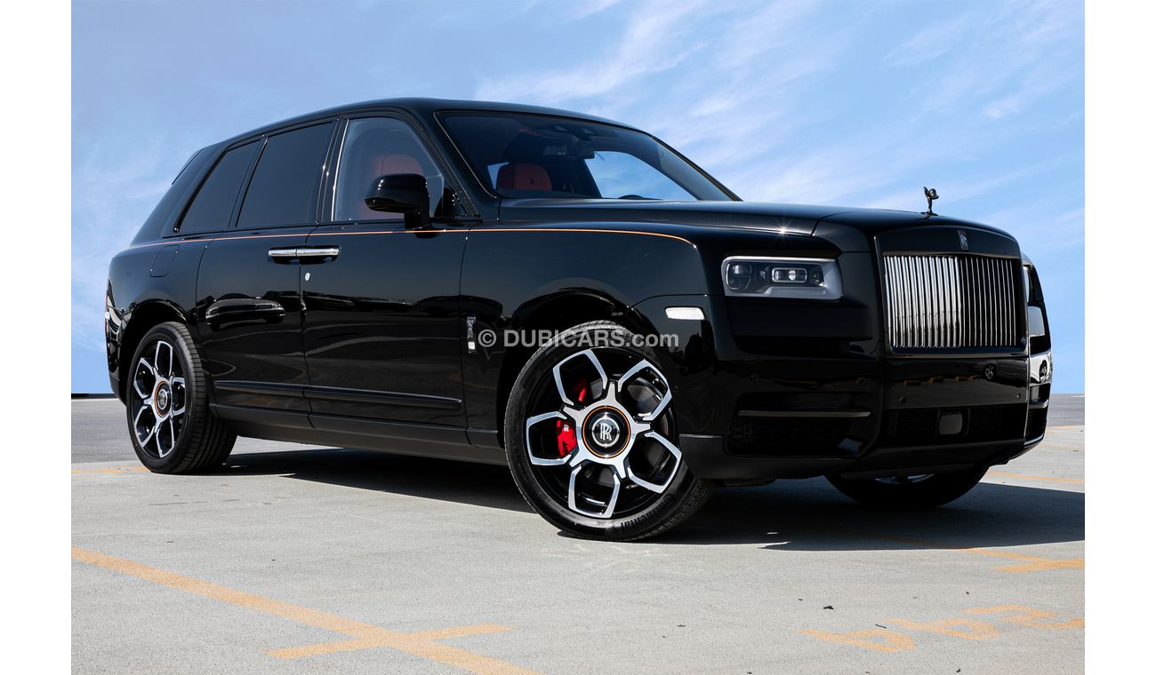 New RollsRoyce Cullinan Black Badge with Sanctuary Seats , Shooting