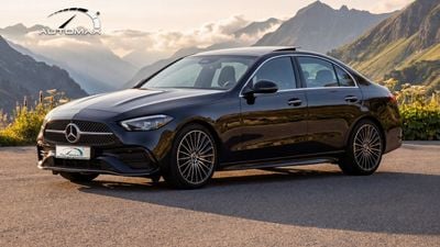 Mercedes Benz C200 AMG Premium EQ Boost 1.5T RWD GCC 2026 With 2 Years Warranty Unlimited Mileage @Official Dealer