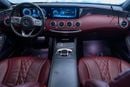 مرسيدس بنز S 560 كوبيه  2018 Mercedes Benz S560 Convertible V8, Service History, Fully Loaded, Excellent Condition, GCC Spec