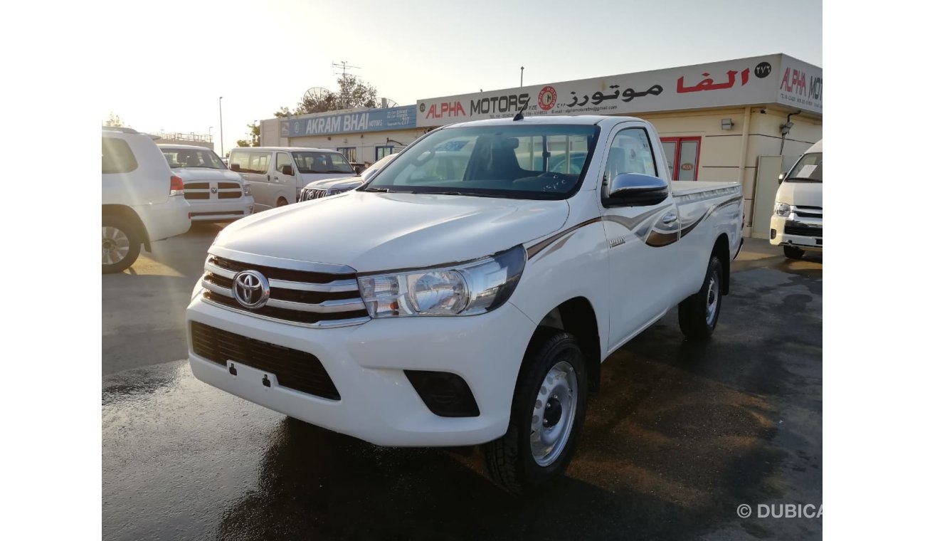 تويوتا هيلوكس 2.7L PETROL SINGLE CABIN 4X4 FOR EXPORT 2019