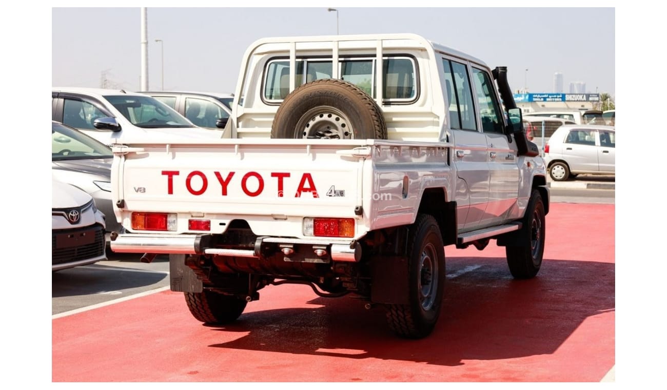 تويوتا لاند كروزر بيك آب LANDCRUISER 4.5 MT DOUBLE CABIN PICKUP WHITE 2023 * EXPORT ONLY *