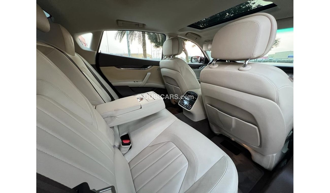 Maserati Quattroporte MASERATI QUATTROPORTE 2015 GCC FULL OPTIONS IN LOW MILEAGE PERFECT CONDITIONS