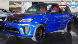 Land Rover Range Rover Sport SVR CARBON FIBER EDITION , 2022 GCC , 0Km , With 3 Yrs or 100K Km WNTY