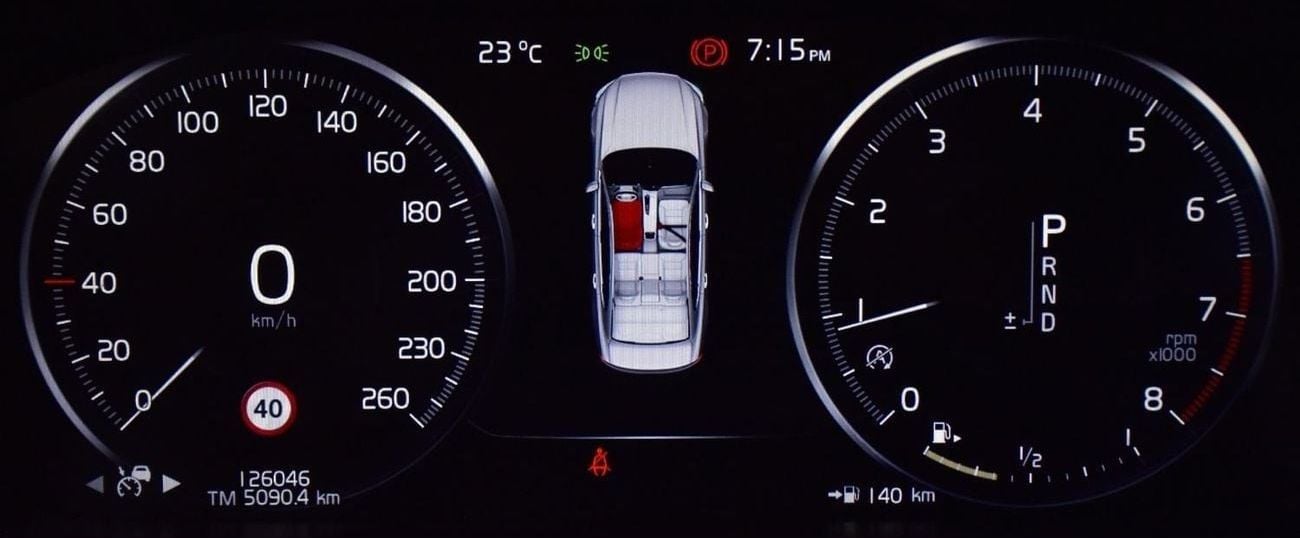 فولفو S90 EXCELLENT DEAL for our Volvo S90 T6 AWD ( 2018 Model ) in Silver Color GCC Specs