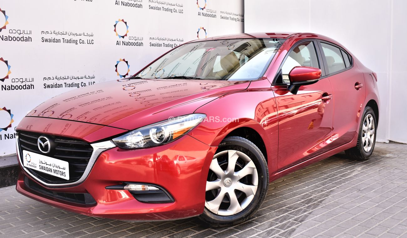 Mazda 3 1.6L S SEDAN 2018 GCC SPECS DEALER WARRANTY
