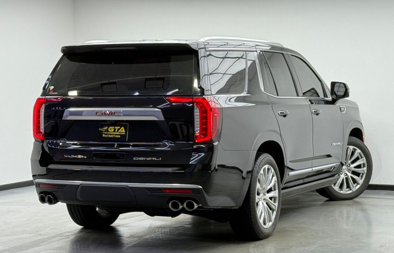 GMC Yukon 6.2 V8 Denali (AWD) 2023 GMC Yukon Denali, 2028 GMC Warranty + Service Pack, Very Low Km, 8 Seater,