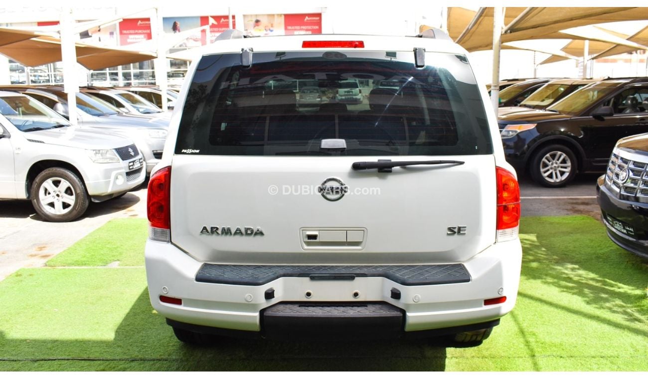 Nissan Armada SE, 2011 Gulf model, number one, cruise control slot, sensor wheels, rear camera, rear spoiler, in e